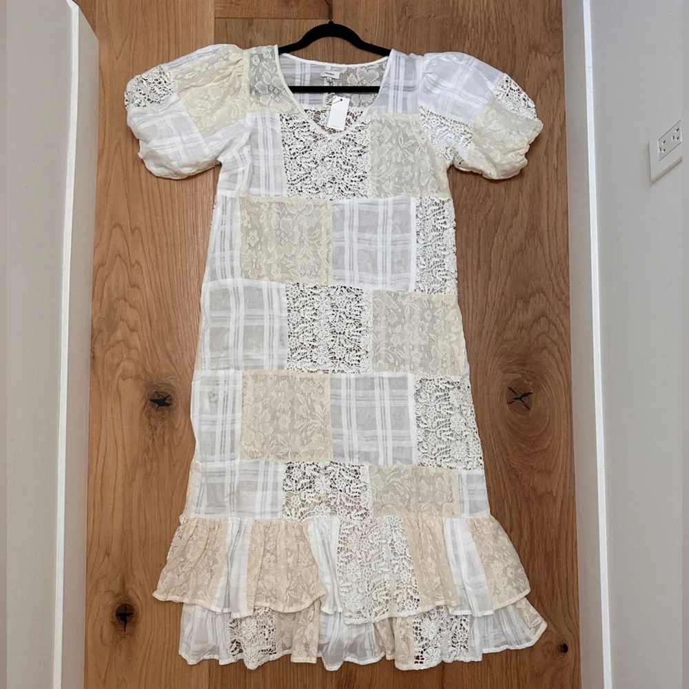 The Odells NWT Patchwork Lace Dress - Picture 3 of 8